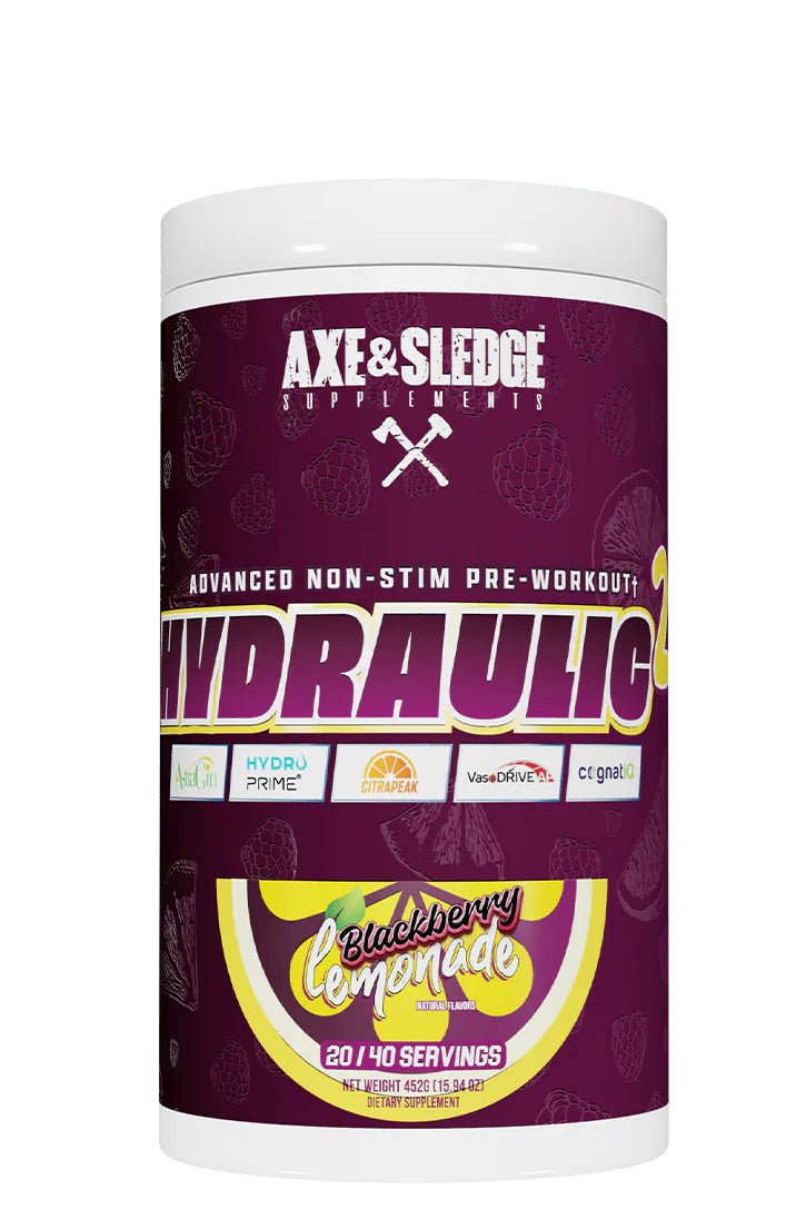 Hydraulic V2, Blackberry Lemonade - 452 grams - VitaeSupps