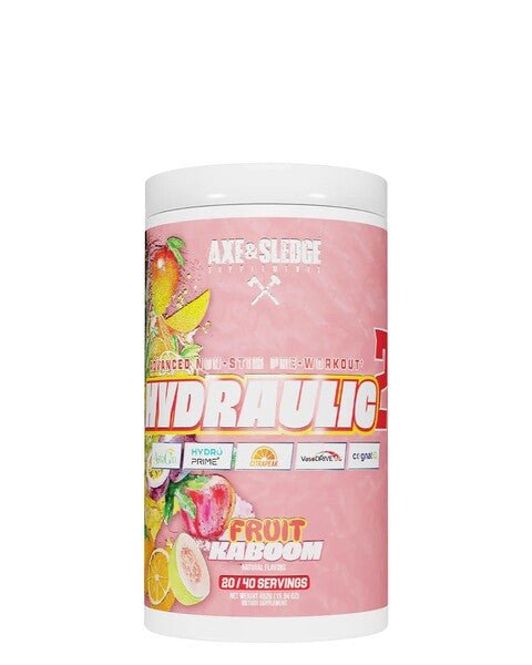 Hydraulic V2 Non - Stim Pre - Workout, Fruit Kaboom - 452 grams - VitaeSupps