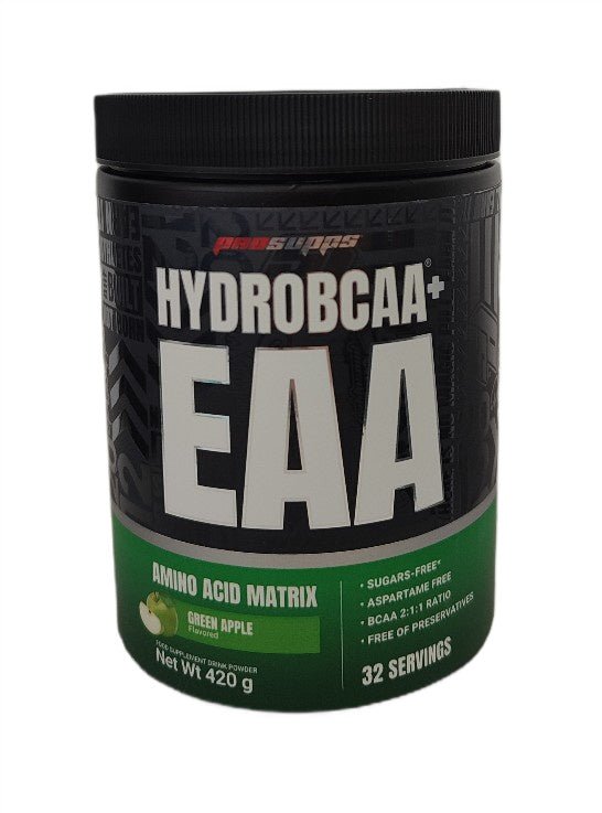 HydroBCAA + EAA, Green Apple - 420 grams - VitaeSupps