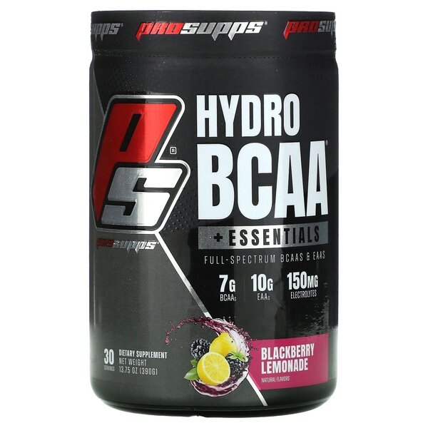 HydroBCAA + Essentials, Blackberry Lemonade - 390 grams - VitaeSupps