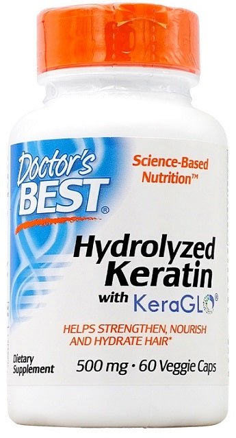 Hydrolyzed Keratin, 500mg - 60 vcaps - VitaeSupps