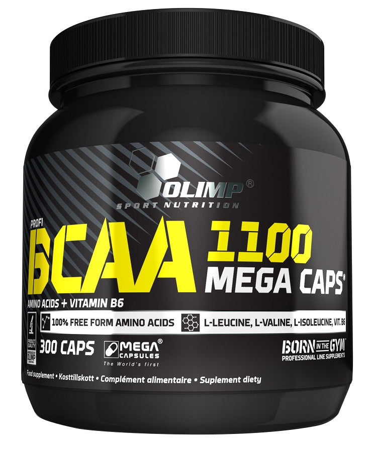 BCAA 1100 Mega Caps - 300 caps