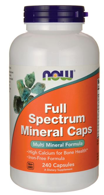 Full Spectrum Minerals, Iron-Free - 240 caps
