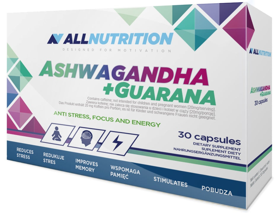 Ashwagandha + Guarana - 30 caps