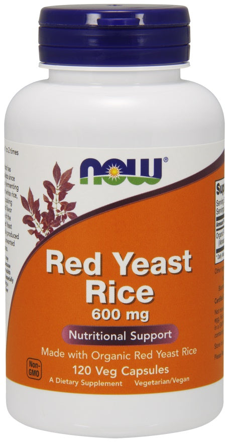 Red Yeast Rice, 600mg - 120 vcaps