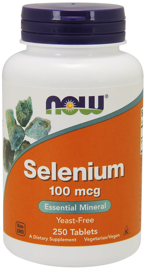 Selenium, 100mcg - 250 tablets