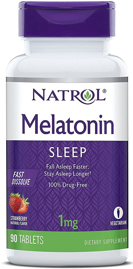 Melatonin Fast Dissolve, 1mg - 90 tablets