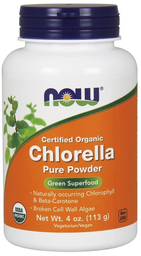 Chlorella, Organic Pure Powder - 113 grams