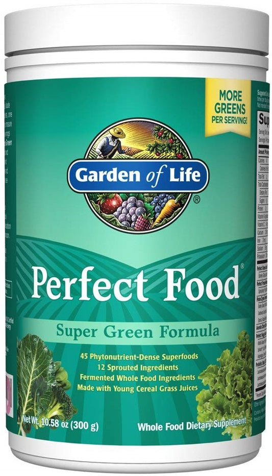 Perfect Food Super Green Formula, Powder - 300 grams