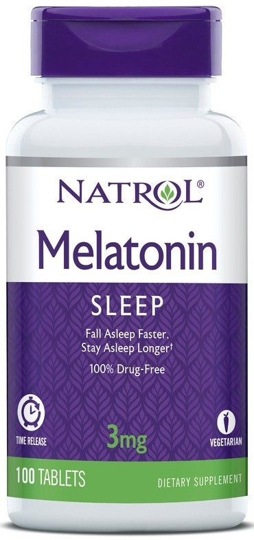 Melatonin Time Release, 3mg - 100 tablets
