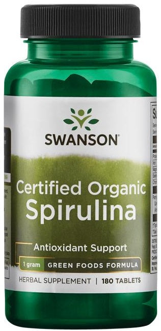 Spirulina Organic - 180 tablets