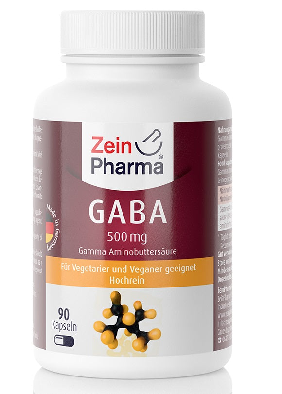 GABA, 500mg - 90 caps