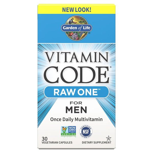 Vitamin Code RAW ONE für Männer – 30 Kapseln