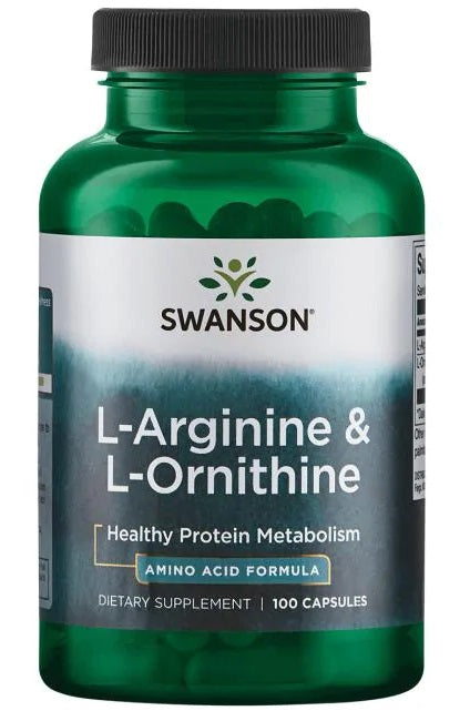 L-Arginine & L-Ornithine - 100 caps