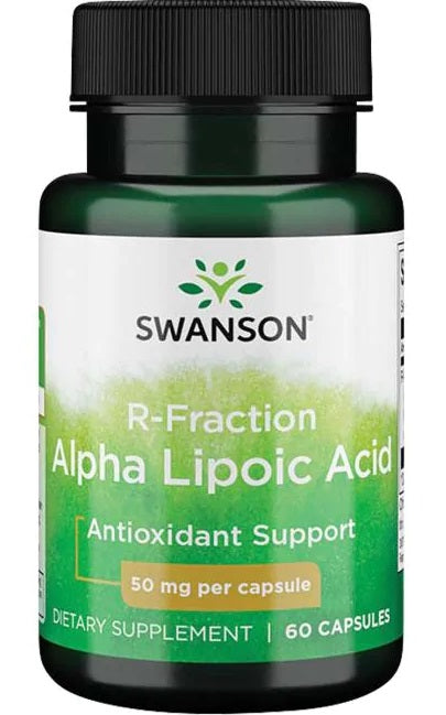 R-Fraction Alpha Lipoic Acid, 50mg - 60 caps