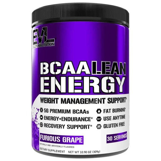 BCAA Lean Energy, Furious Grape - 309 grams