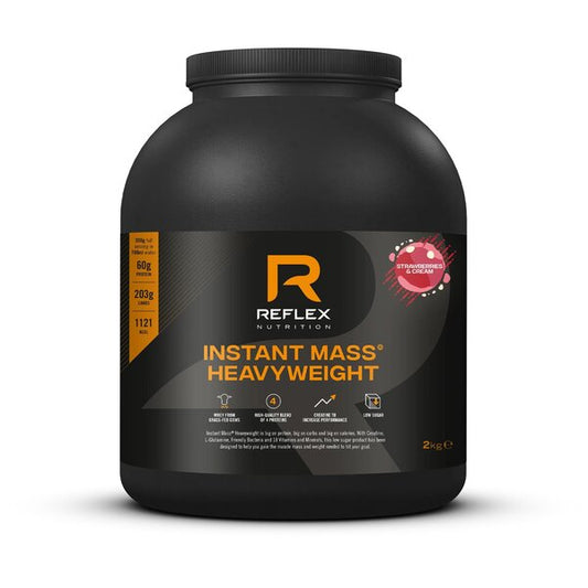 Instant Mass Heavyweight, Strawberries & Cream - 2000 grams