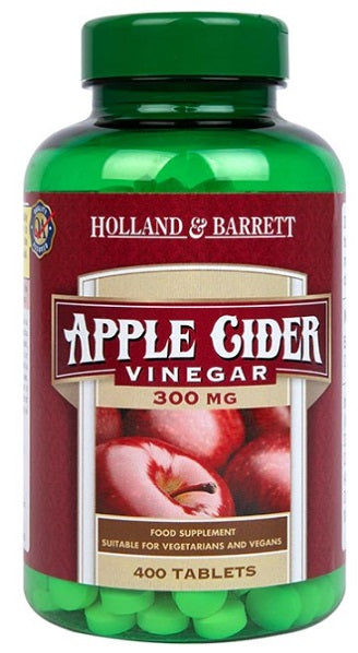 Apple Cider Vinegar, 300mg - 400 tablets