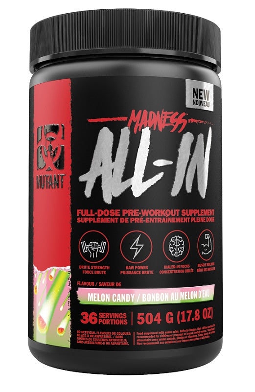 Madness All-In, Melon Candy - 504 grams