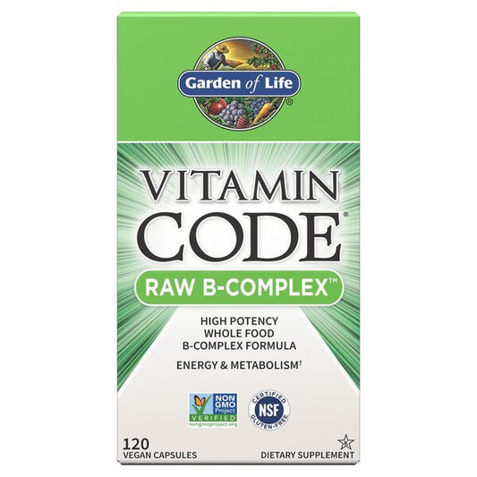Vitamin Code RAW B-Complex – 120 vegane Kapseln