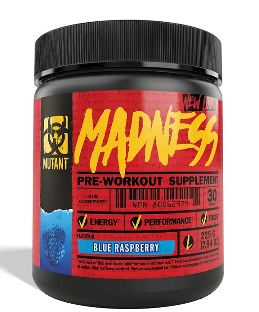 Mutant Madness, Blue Raspberry - 225 grams