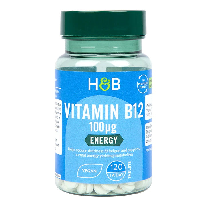 Vitamin B12, 100mcg - 120 tablets
