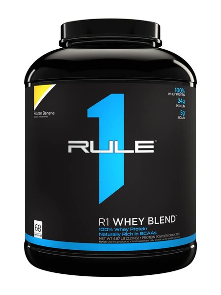 R1 Whey Blend, Frozen Banana - 2210 grams