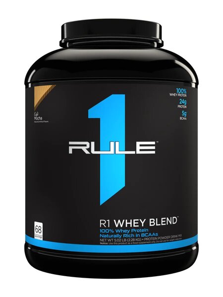 R1 Whey Blend, Cafe Mocha - 2280 grams