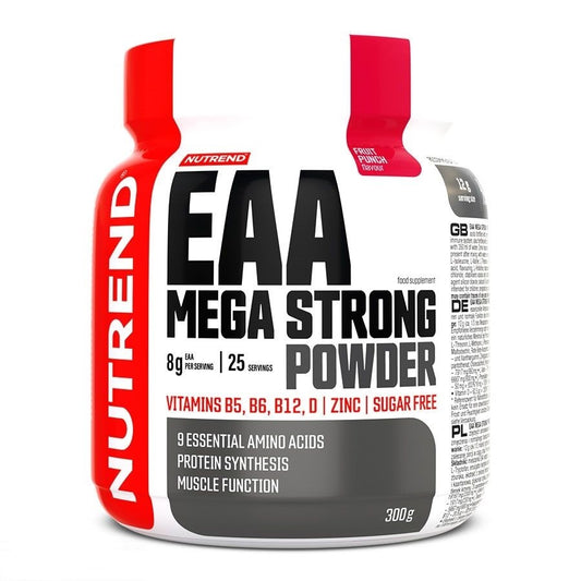 EAA Mega Strong Powder, Fruit Punch - 300 grams