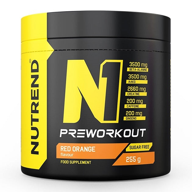N1 Pre-Workout, Red Orange - 255 grams