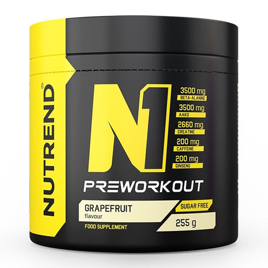 N1 Pre-Workout, Grapefruit - 255 grams