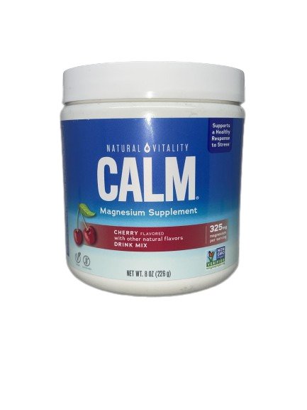 Calm Magnesium Powder, Cherry - 226 grams