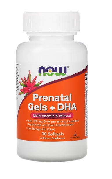 Prenatal Gels + DHA - 90 softgels