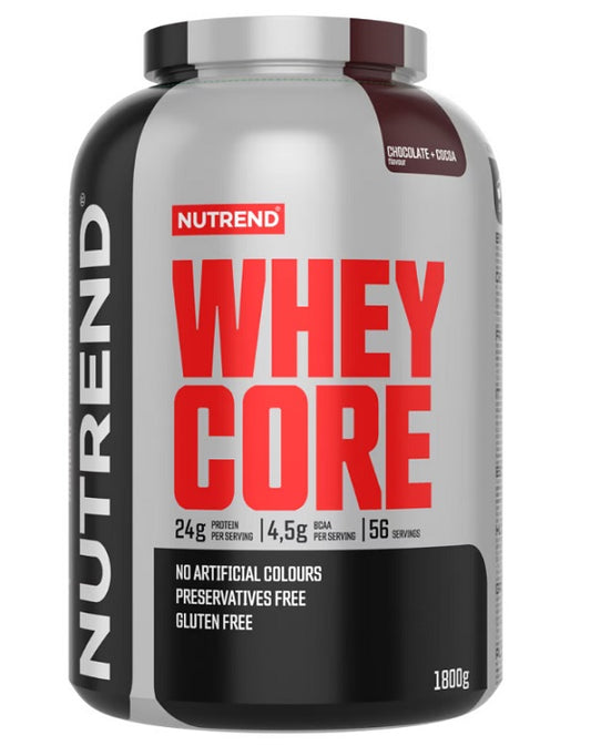 Whey Core, Chocolate + Cocoa - 1800 grams