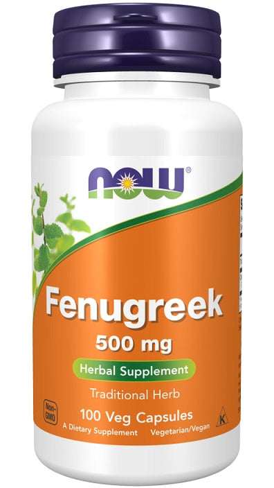 Fenugreek, 500mg - 100 capsules