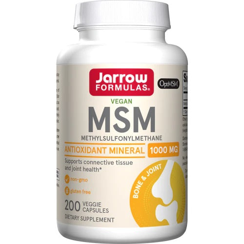 MSM (MethylSulfonylMethane), 1000mg - 200 vcaps