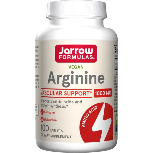 Arginine, 1000mg - 100 tablets
