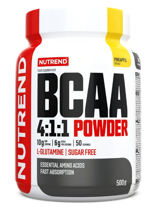 BCAA 4:1:1 Powder, Pineapple - 500 grams