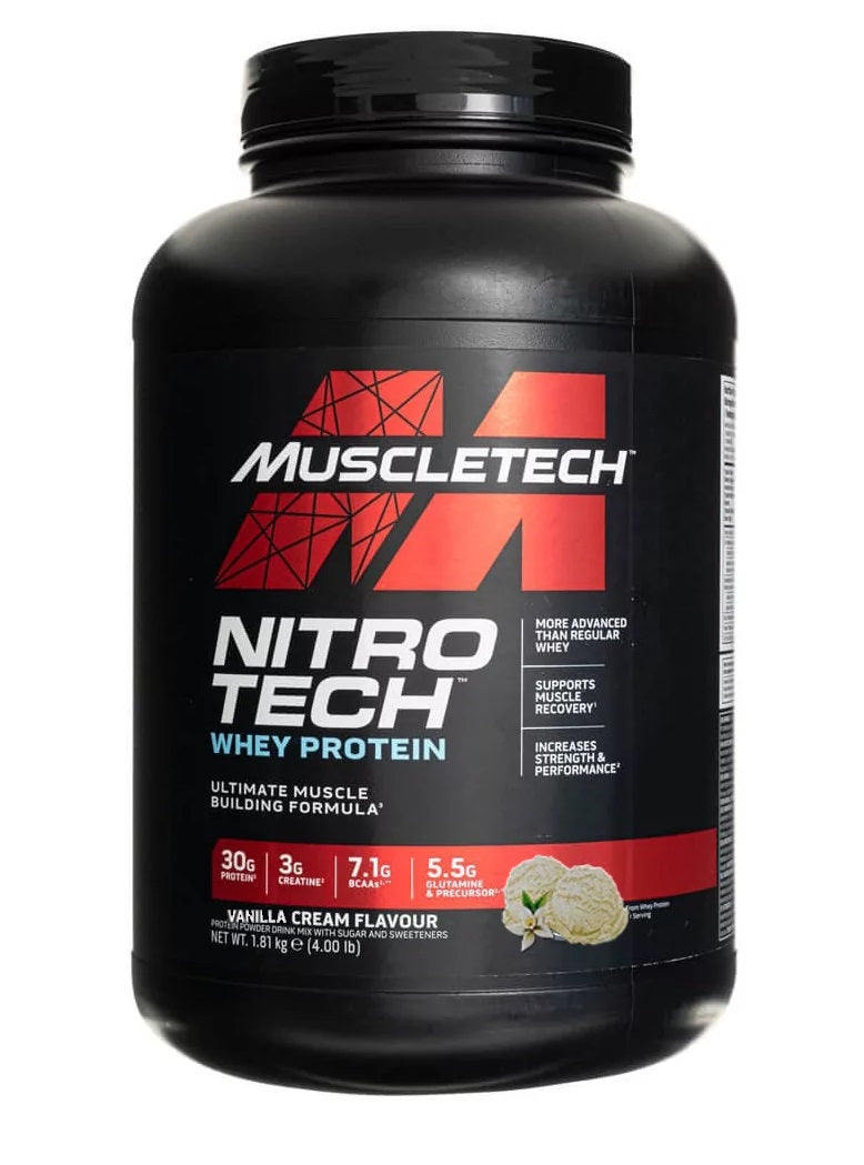Nitro-Tech, Vanilla Cream - 1810 grams
