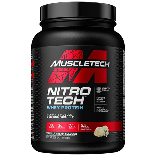 Nitro-Tech, Vanilla Cream - 908 grams