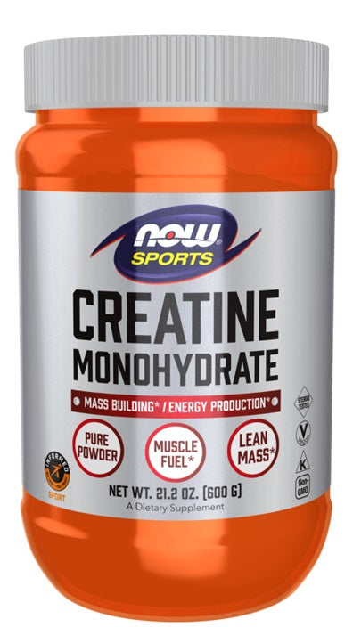 Creatine Monohydrate, Pure Powder - 600 grams