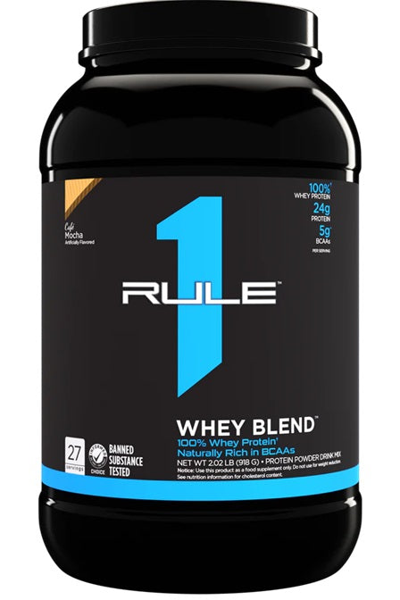 R1 Whey Blend, Cafe Mocha - 918 grams