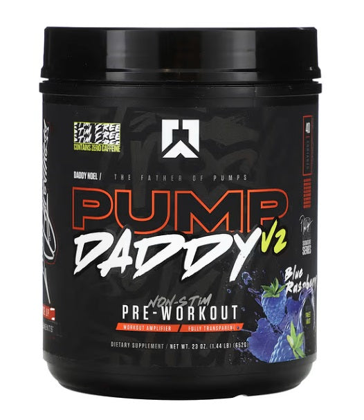 Pump Daddy V2, Blue Raspberry - 652 grams