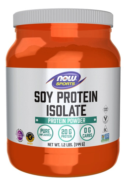 Soy Protein Isolate, Unflavored - 544 grams