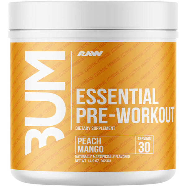 CBUM Essential Pre-Workout, Peach Mango - 423 grams