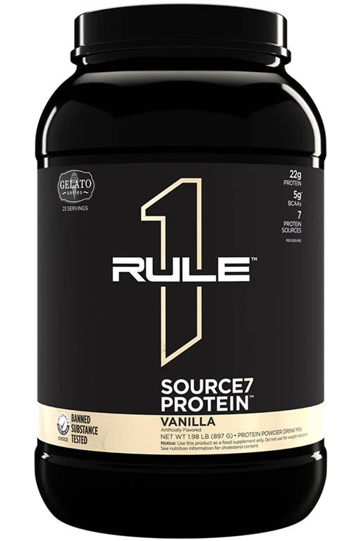 Source7 Protein, Vanilla Gelato - 897 grams