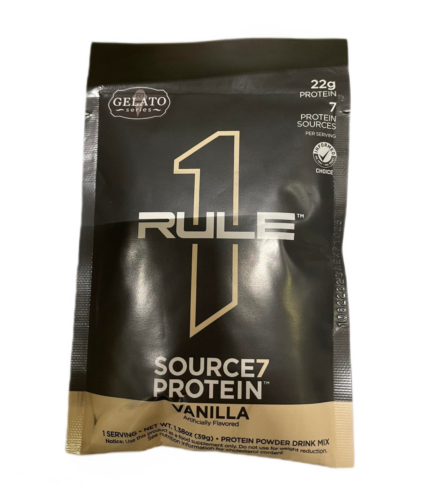 Source7 Protein, Vanilla Gelato - 39 grams (1 serving)