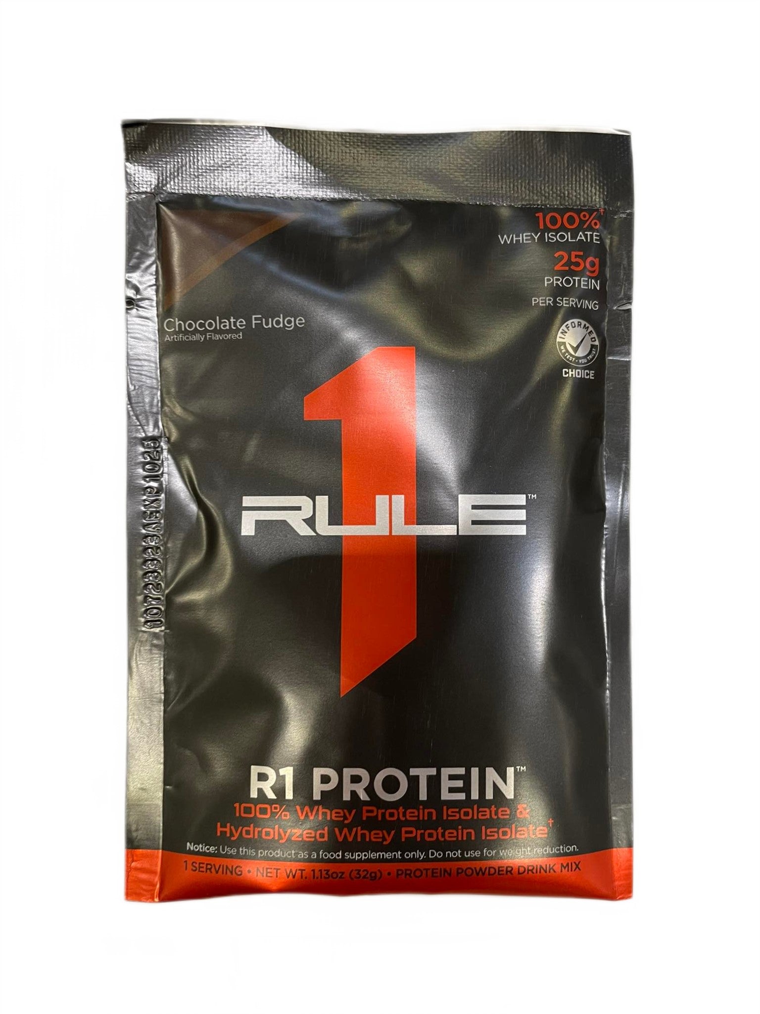 R1 Protein, Chocolate Fudge - 32 grams (1 serving)