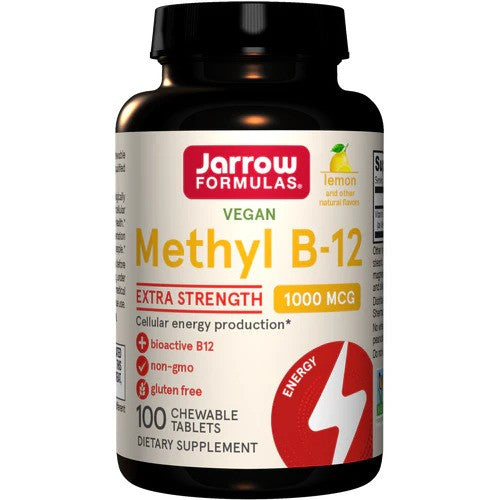 Methyl B-12, 1000mcg (Lemon) - 100 chewable tabs