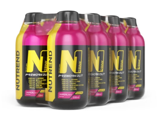 N1 Drink, Tropical Fruits - 8 x 330 ml.
